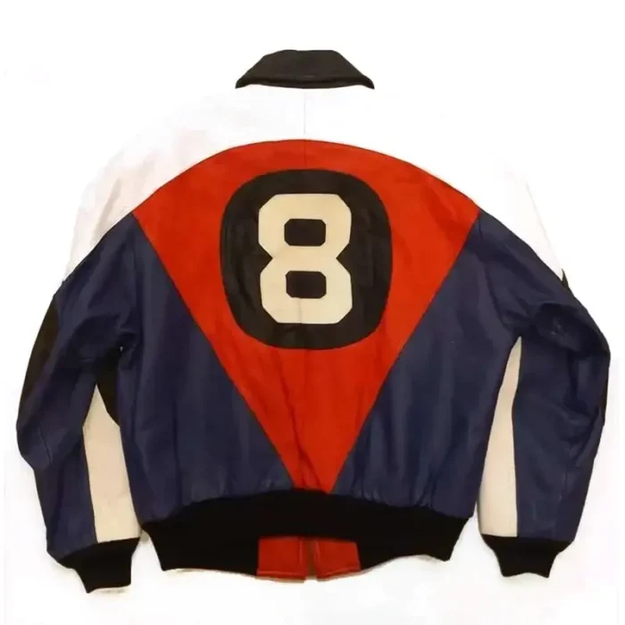 Eight Ball Men's Michael Hoban Red Leather Jacket