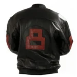 Eight Ball Men’s Original David Puddy – Seinfeld Black Bomber Leather Jacket