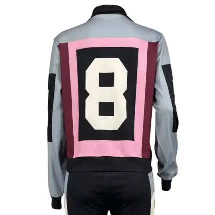 Eight Ball Women's Salt N Pepa 90s Rap Hip Hop Pink Bomber Jacket