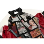 Men's Eight Ball Narco Black Varsity Pure Polyester Jacket