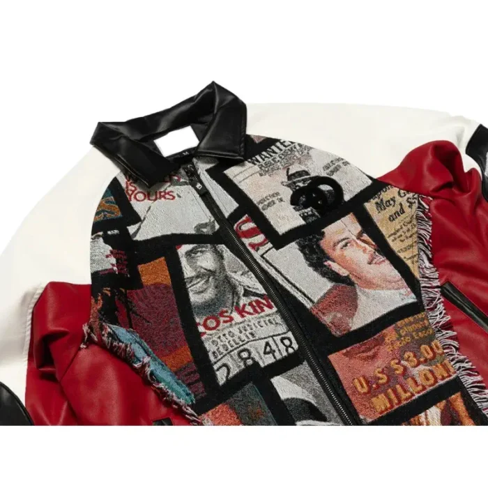 Men's Eight Ball Narco Black Varsity Pure Polyester Jacket