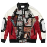 Men's Eight Ball Narco Red Varsity Polyester Jacket