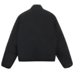 Men's Stussy 8 Ball Sherpa Reversible Orange & Black Jacket