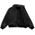 Supreme AW19 Martin Wong Black 8 Ball Men's Real Leather Jacket