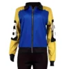 Women's Eight Ball Salt N Pepa 90s Rap Hip Hop Blue Bomber Jacket